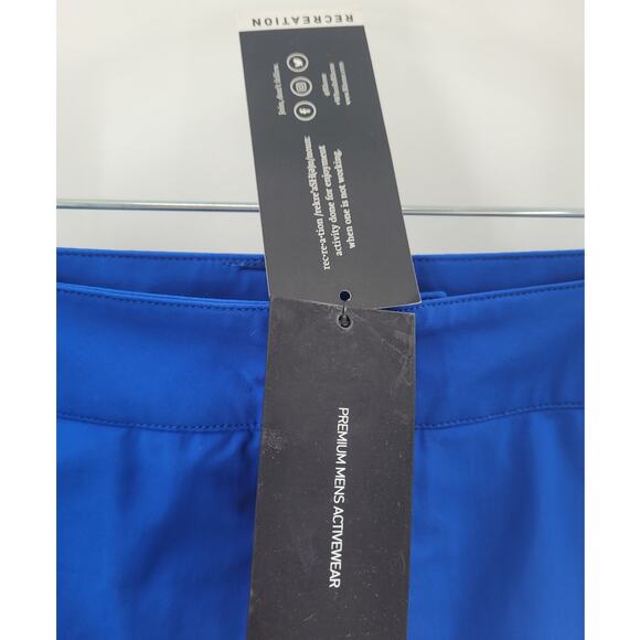 Rhone Resort Collection Blue Quick Drying‎ Side Vent Flat Front Men's Shorts - Picture 10 of 15